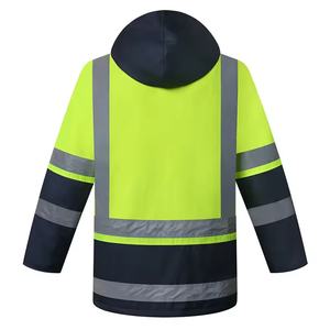 Chaqueta Reflectante de Alta Visibilidad, Ropa de Trabajo de Poliéster, Unisex - Product Image 5