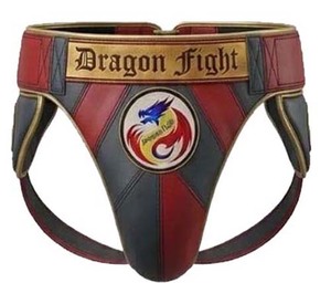 Ensemble de boxe DF-BSArg1 - Casque XL 16 oz, protège-guêtres rouge et gris en cuir véritable, équipement d'entraînement pour sparring, MMA, Muay Thai, Kickboxing, adulte - Product Image 4