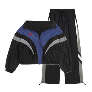 Veste coupe-vent de haute qualité pour hommes et femmes, ensemble de survêtement sportif respirant et résistant à l'eau - Product Image 1