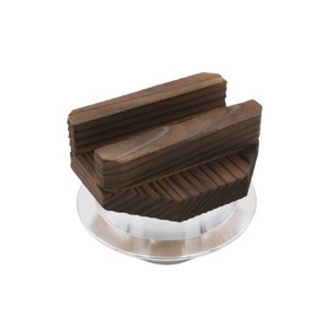 Juego de ollas de aluminio y base de madera natural hecho en Japón para Kamameshi 52-1 1-Go Kamameshi Pot Hakama Base Set - Product Image 4