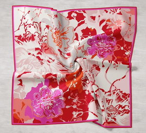 Custom Printed Satin <b>Scarf</b> Fabric for European Israel Island Private Label Branding Corporate Promotion Gifts OEM ODM - Product Image 6