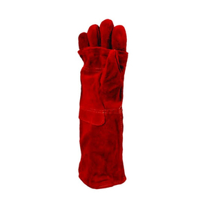 Guantes de soldadura para trabajos de fabricación con protección térmica y soporte de seguridad para las manos - Product Image 6