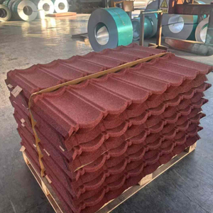 Hiện đại đá tráng sóng sắt tấm lợp đầy màu sắc mạ kẽm kim loại gạch cho căn hộ kiến trúc lợp dự án - Product Image 5