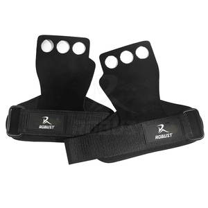 Sangles de musculation respirantes en cuir de vachette pour exercices de musculation et levée de poids - Product Image 5