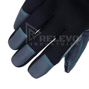Gants de protection unisexes pour motocross, à doigts entiers, pour travaux extérieurs, antidérapants, compatibles écran tactile, enduits de latex, séchage rapide - Product Image 2
