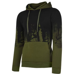 Sweat-shirt à capuche pour homme avec manches raglan, sweat-shirt décontracté pour homme, pull-over, patchwork multicolore FORTLEO INDUSTRIES - Product Image 6