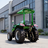 LUYU 60PS 80PS Traktor 4x4 Diesel Landwirtschaftliche Traktoren CE 4-Rad Landwirtschafts- und Gartentraktor