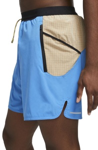 กางเกงขาสั้นตาข่ายแบบ2 in 1มีซิปด้านในสำหรับผู้ชายกางเกงขาสั้นสำหรับใส่เล่นบาสเก็ตบอลวิ่งเล่นยิมสองชั้น - Product Image 2