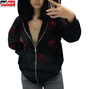Hoodie pour femme à prix d'usine, logo personnalisé USA, pull sportif, molleton chaud, pour la gym et les loisirs - Product Image 1