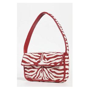 Sac à bandoulière perlé à la main style hobo avec fermeture éclair, idéal pour téléphone, clés et autres accessoires, cadeau pour filles - Product Image 1