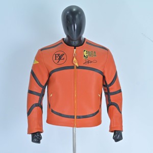 Veste matelassée unisexe d'hiver de haute qualité, en cuir véritable, à capuche, coupe-vent, légère, élégante, tendance, de luxe, vente en gros - Product Image 1