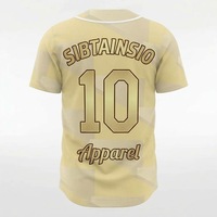 Ensemble de maillots de baseball personnalisés de qualité supérieure, sublimation, manches courtes, design antibactérien, personnalisez votre logo et votre numéro