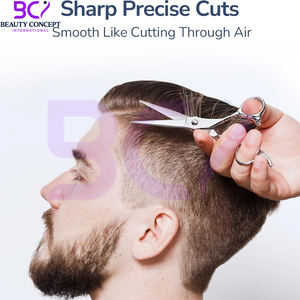 Ciseaux de barbier 2026 à prise confortable pour une coupe de précision, durables et performants pour salon et usage domestique - Product Image 4