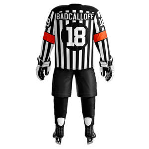 Ensemble de maillots et chaussettes de hockey sur glace personnalisés de haute qualité, sublimation frontale, respirant, 100% polyester, unisexe adulte, OEM SPORTS - Product Image 5