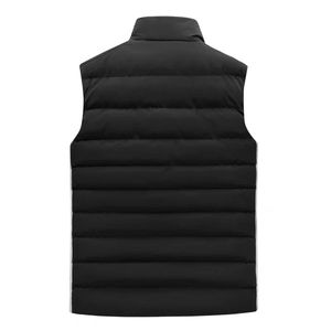 Chaleco acolchado informal de lona de alta calidad sin mangas para hombre, cómodo, transpirable, de invierno, diseño personalizado, chaleco acolchado para hombre en venta - Product Image 2