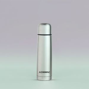 stainless steel vacuum insulated flask bullet thermos water bottle cup lid double wall <b>metal</b> drinkware leakproof reusabl - Product Image 1