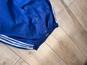 Veste coupe-vent à capuche bleue pour homme, manches longues, rayée, sportive, légère, en polyester, pour le printemps, vêtements d'extérieur - Product Image 6