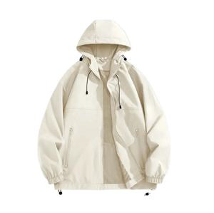 Windbreaker <b>Jacket</b> for Men's Hooded Lightweight Windbreaker <b>Jacket</b> - Product Image 1
