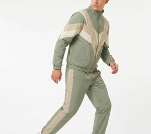 Conjunto Deportivo Cortavientos para Hombre, Diseño Moderno, Ecológico, Impermeable, Ligero, Estilo Urbano, con Cordón Ajustable y Manga Larga - Product Image 5