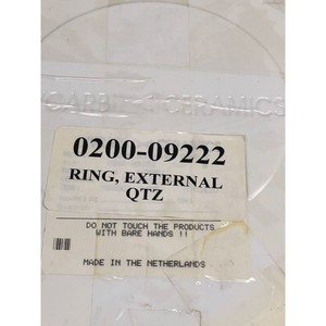 AMAT 0200-09222 XYCARB <b>CERAMICS</b> <b>RING</b>, EXTERNAL - Trusted Global Legacy Semiconductor Equipment and Parts at - Product Image 6