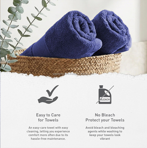 Serviettes de bain en coton 300-800 GSM, qualité hôtelière, antibactériennes, vente en gros - Product Image 6