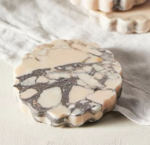 Posavasos de resina Posavasos de epoxi hechos a mano Decoración de mesa moderna colorida Posavasos de bebida únicos Hogar elegante duradero - Product Image 3