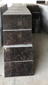 Cut-To-Size Polished Heat Treated Tan Brown <b>Granite</b> Slabs & Tiles-Modern Kitchen Countertops - Product Image 5