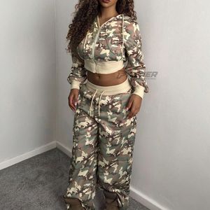Ensemble de survêtement athleisure pour femme en coton éponge, survêtement personnalisé avec logo, prix usine. - Product Image 4