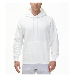 Nueva Colección Sudadera con Capucha para Hombre, 100% Algodón, Forrada, Manga Larga, Cuello Caído, Color Sólido, Cómoda, Tallas Grandes, Personalizable - Product Image 3