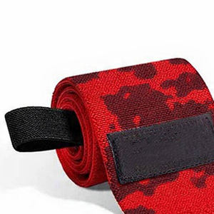 Muñequeras de camuflaje para levantamiento de pesas y dominadas con soporte para el pulgar, para gimnasio y fitness - Product Image 2