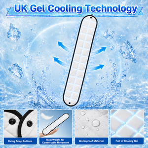 Cooling Gel Scarf with Different Colors Phase Change Material Low Price for <b>Men</b> & Women Hot Weather Made in Vietnam To Cool Down - Product Image 3