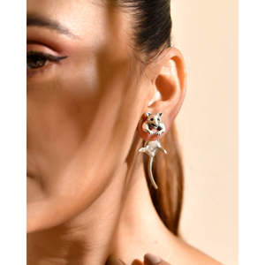 Pendientes de Plata Meera Jaipur India Modelo MTER550 - Product Image 6