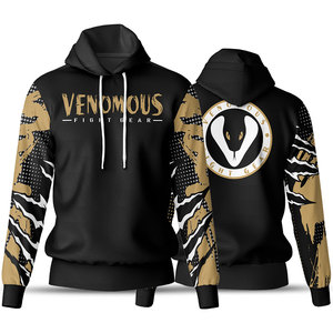 Sudadera con Capucha Venomous Gold Reaper, Sudadera Deportiva Personalizada Premium, Sudadera Informal para Entrenamiento - Product Image 1