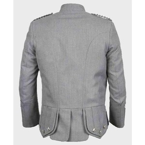 Veste Prince Charlie de haute qualité pour hommes, veste de kilt écossaise formelle, vêtements de mariage, fabricant OEM ODM - Product Image 3