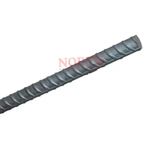 Venta caliente 16mm barra de acero deformada varilla de hierro 8mm 10mm 12mm AISI ASTM A400C A500C A600C rebar de China