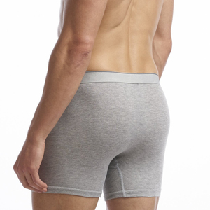 High Quality Elastic Waistband Men's <b>Boxer</b> Briefs Mid-Rise 100% Cotton Breathable Quick Dry Comfortable Fit for Hot Sale - Product Image 6