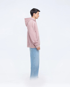 Sudadera con Capucha para Hombre, Talla Grande, Color Sólido, Corte Regular, Algodón French Terry, Estilo Casual para Otoño - Product Image 1