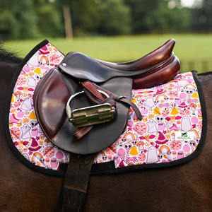 แผ่นรองอานม้าคุณภาพสูงแบบซับลิเมชั่น แผ่นรองอานม้าคุณภาพเยี่ยมสำหรับขี่ม้า ใช้ได้หลากหลาย - Product Image 3