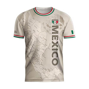Maillots de football personnalisés - Qualité supérieure, respirants, imprimés, design personnalisable, Mexique, plusieurs couleurs et tailles disponibles - Product Image 2