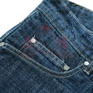Jean décontracté de qualité supérieure avec une coupe confortable en tissu de coton doux pour un style et une mode au quotidien - Product Image 5