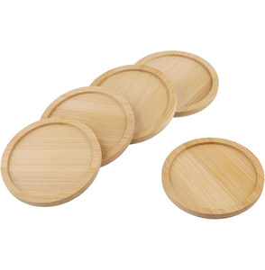 Posavasos de Madera Maciza de Diseño Moderno con Grabado de Logotipo, Posavasos Cuadrados de Madera de Acacia Grabables para Uso Doméstico, Económicos - Product Image 6