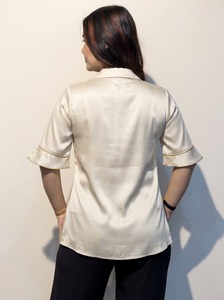 High Quality Cotton <b>Shirt</b> for Women Soft Breathable Lightweight Casual Wear & Daily Wear Wholesale Clothing Supplier India - Product Image 2