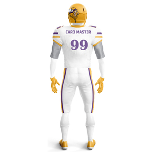 Jersey de Fútbol Americano Sublimado Personalizado, Uniforme Transpirable Unisex para Adultos, Talla Grande, Diseño Único, Ropa de Fútbol Americano - Product Image 2