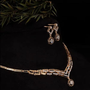 Collier de luxe à pampilles en diamant de laboratoire certifié IGI, en or massif, bijoux personnalisés pour fiançailles, mariage, fête, cadeaux d'anniversaire - Product Image 3