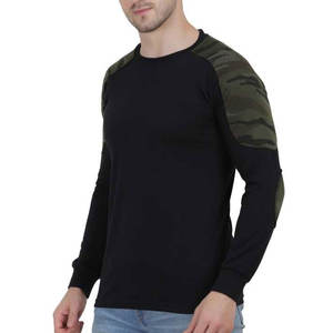 T-shirt de course à manches longues élastique pour homme - Design uni brodé, respirant, séchage rapide, pour le sport en plein air, la salle de sport et l'entraînement - Product Image 3
