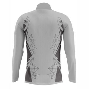 Veste Coach Homme Personnalisée 1/4 Zip Patchwork Polyester Coton Légère Coupe-Vent Sports de Plein Air Décontractée Streetwear - Product Image 2