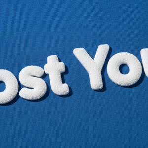 T-shirt décontracté pour femme Lost Youth, coupe classique, col rond, bleu vif, motif uni, manches courtes, tissu jersey en spandex/polyester - Product Image 2