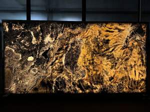 Revestimiento de Piedra Flexible de Cobre Translúcido, 2 mm de Grosor, Decoración Rústica para Paredes Interiores/Exteriores, Piedra Natural Retroiluminada - Product Image 2