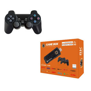 Venta caliente M8 PRO Game Stick <span class=keywords><strong>Dual</strong></span> System 8K HD Arcade PSP N64 Home TV Mini Game Console <span class=keywords><strong>Controller</strong></span> Classic Game Console TV Box - Product Image 1