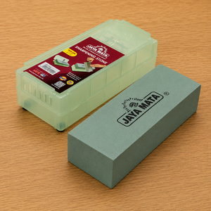 Pierre à aiguiser JAYA MATA 500 Grit, Pierre à aiguiser verte à une face pour couteaux de cuisine et de chef, JM112 - Product Image 1